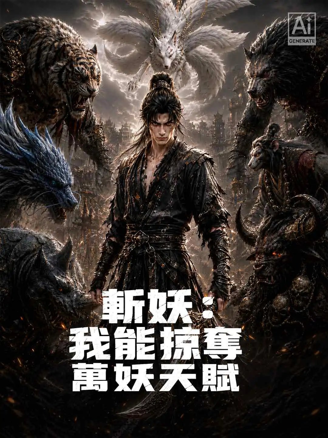斬妖：我能掠奪萬妖天賦 short drama poster
