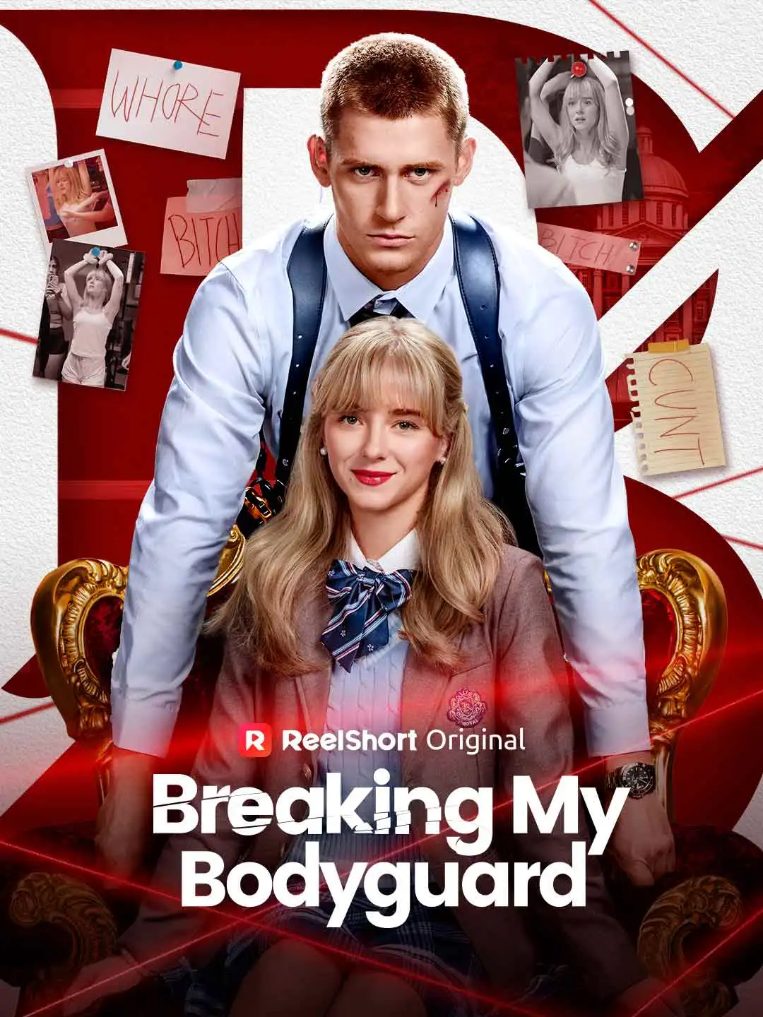 Breaking My Bodyguard short drama poster