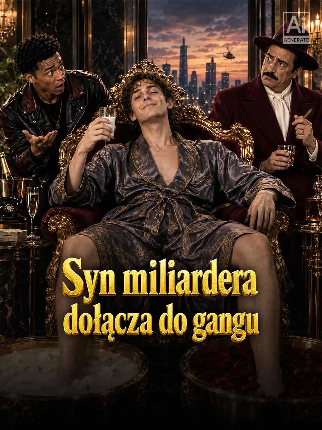 Syn miliardera dołącza do gangu short drama poster