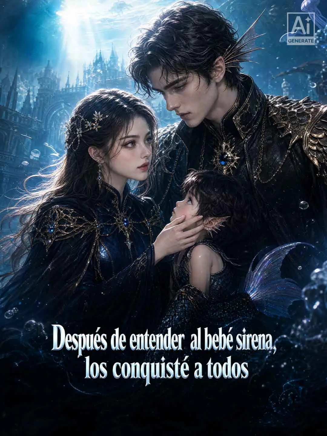 Después de entender al bebé sirena, los conquisté a todos short drama poster