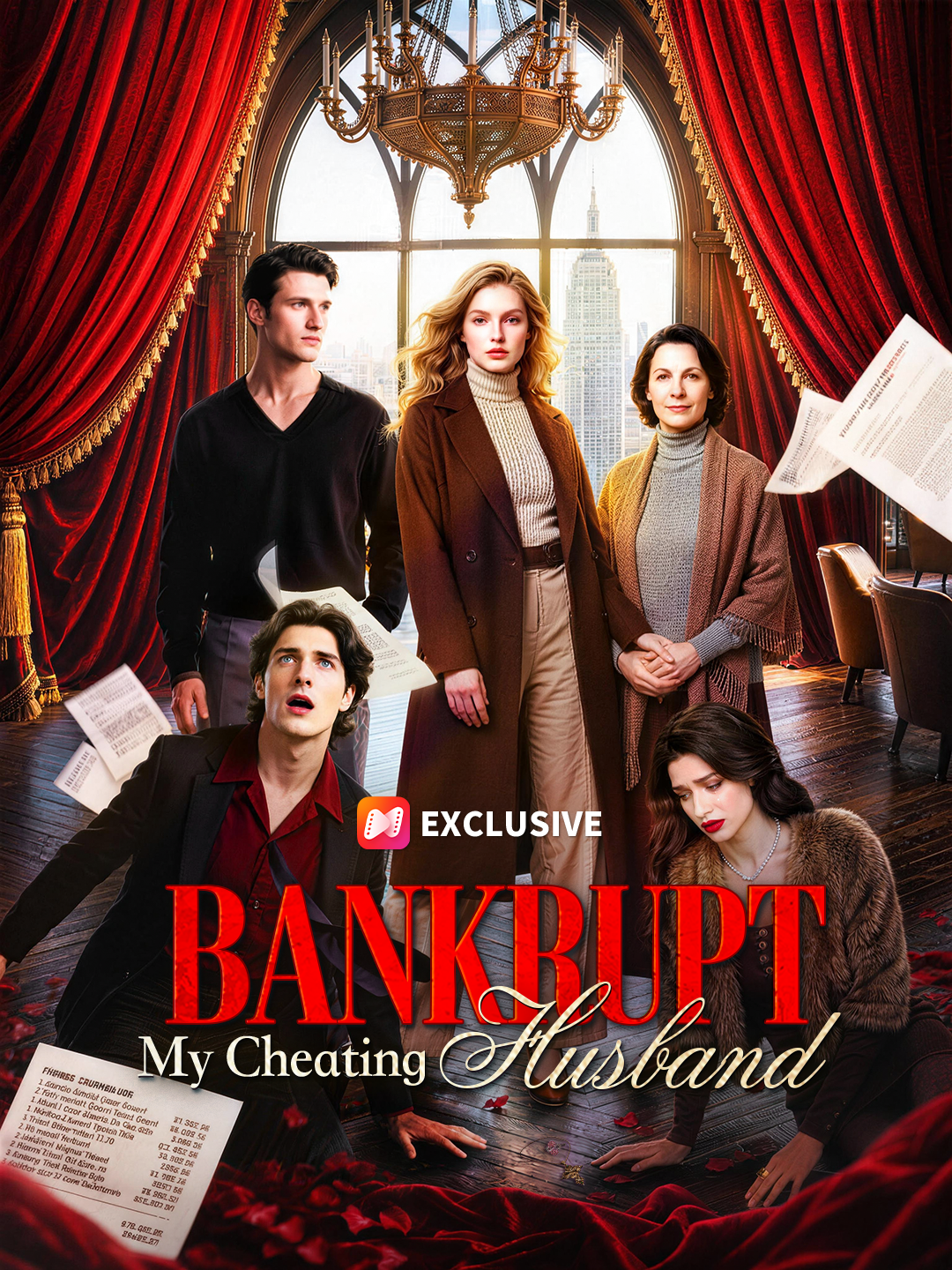 Bankrupt My Cheating Husband short drama poster