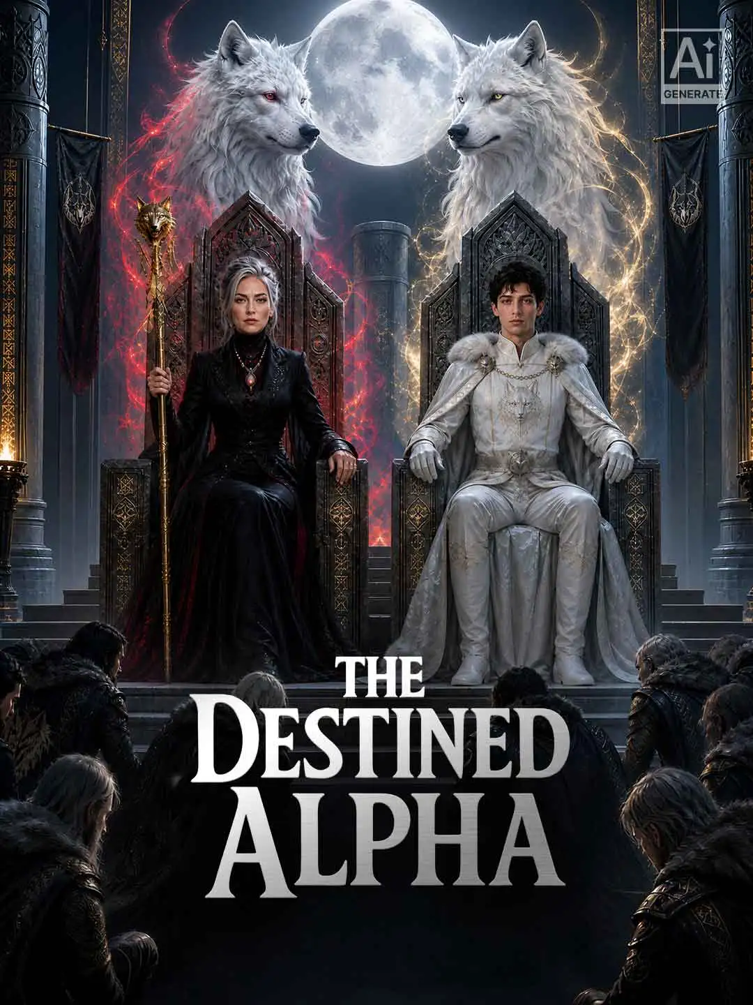 The Destined Alpha short drama poster