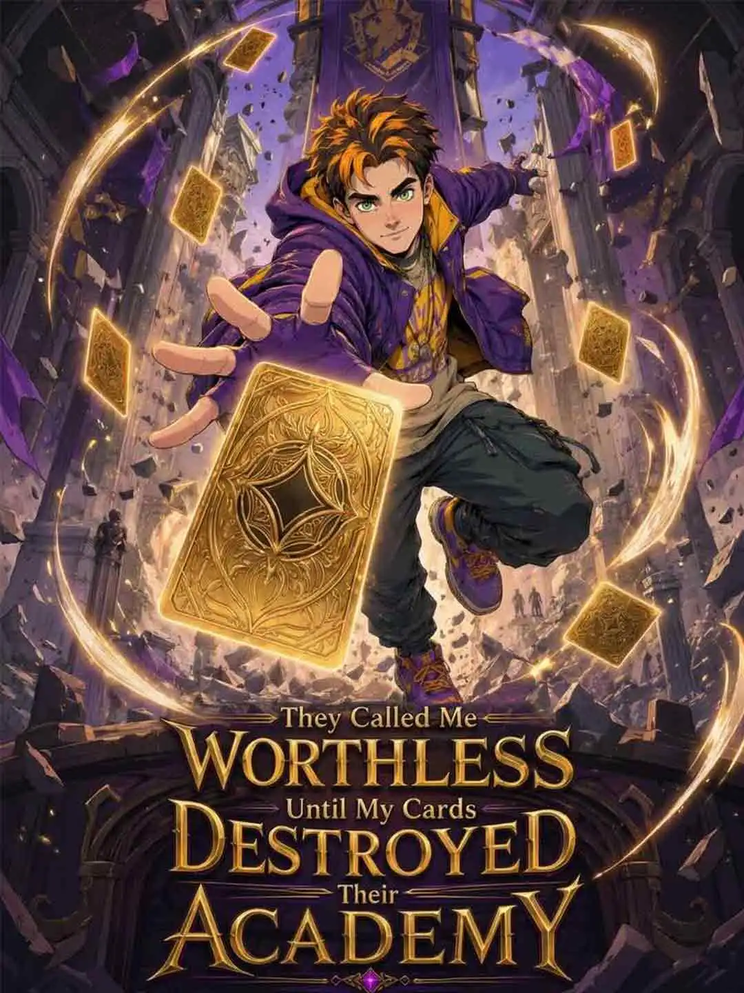 They Called Me Worthless Until My Cards Destroyed Their Academy short drama poster