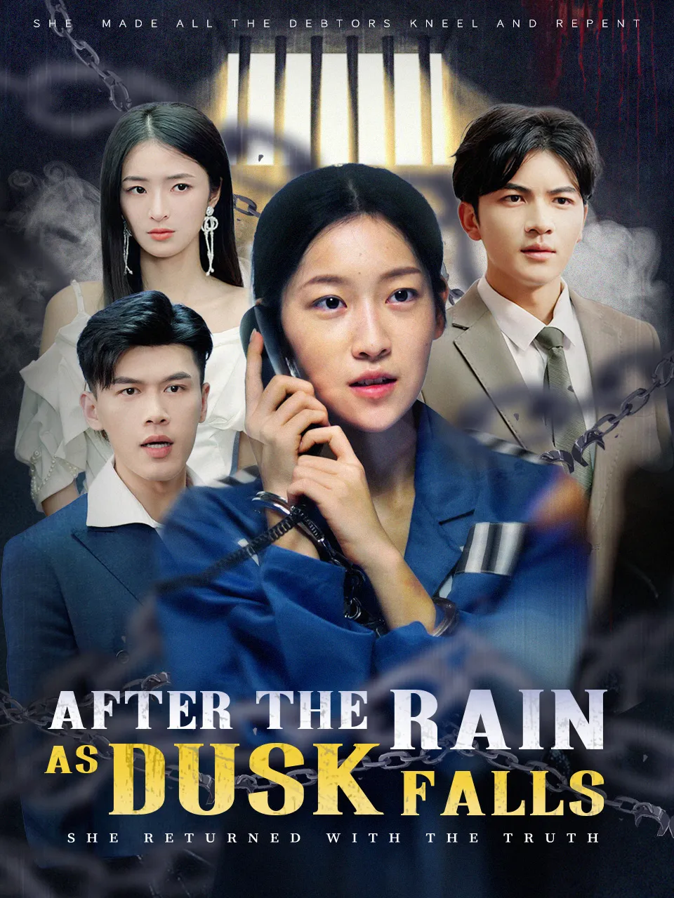 After the rain, as dusk falls short drama poster