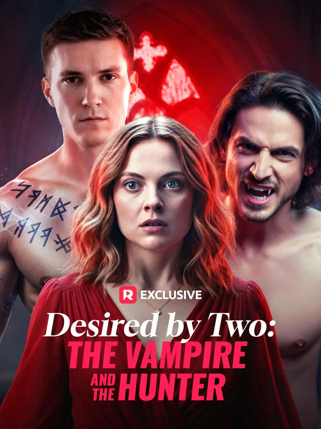 Desired by Two: the Vampire and the Hunter short drama poster