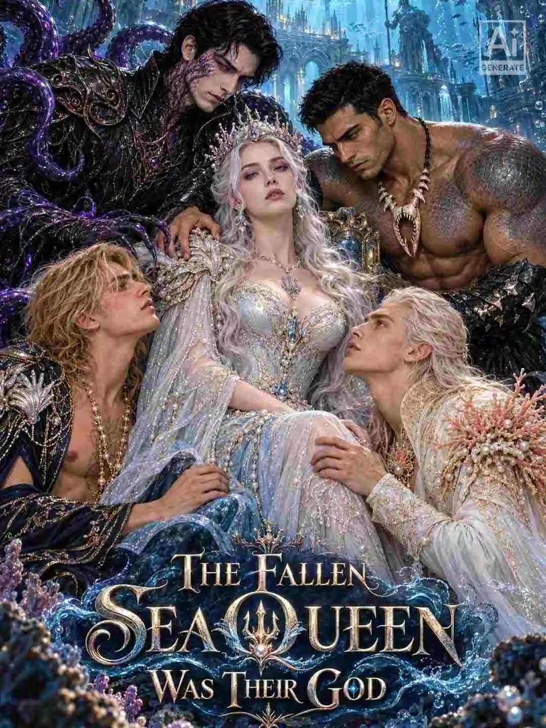 The Fallen Sea Queen Was Their God short drama poster
