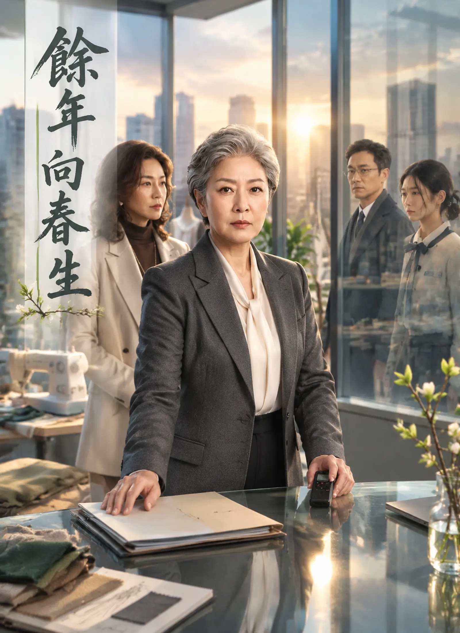 餘年向春生 short drama poster
