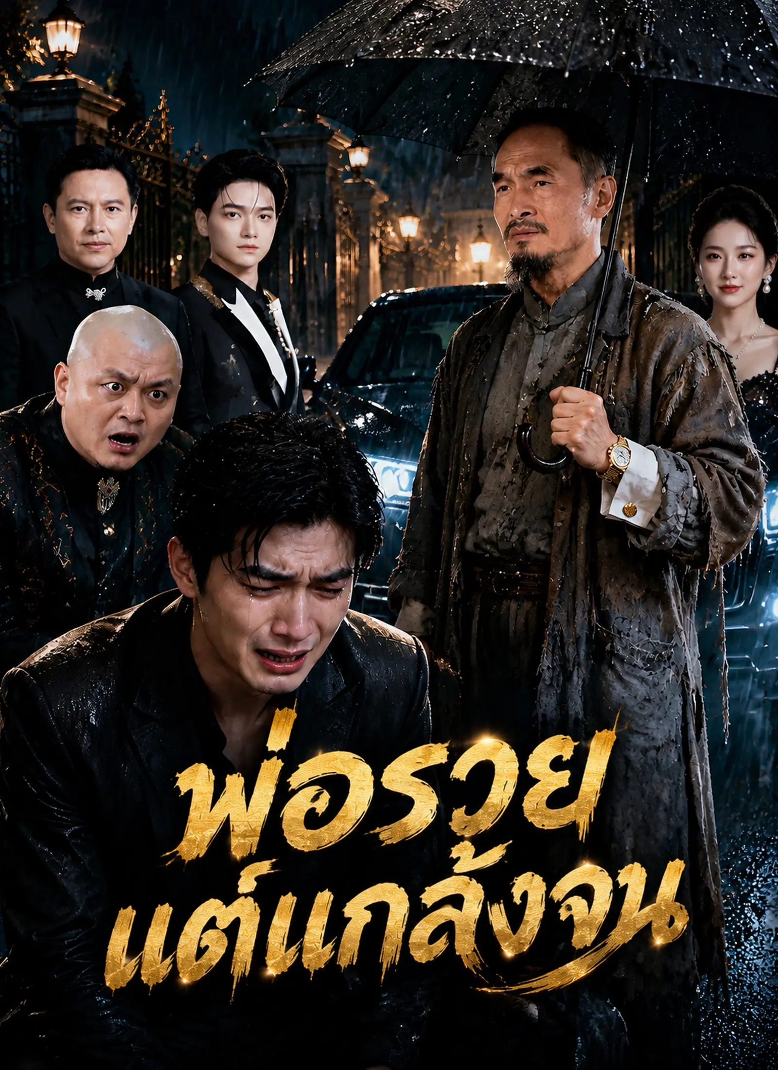 [พากย์ไทย] พ่อรวย แต่แกล้งจน short drama poster