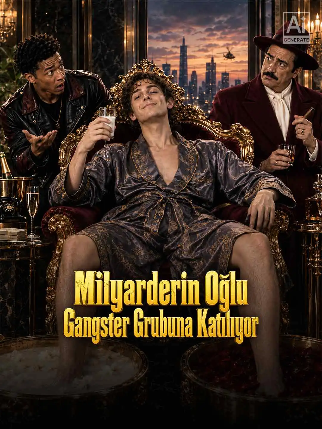 Milyarderin Oğlu Gangster Grubuna Katılıyor short drama poster