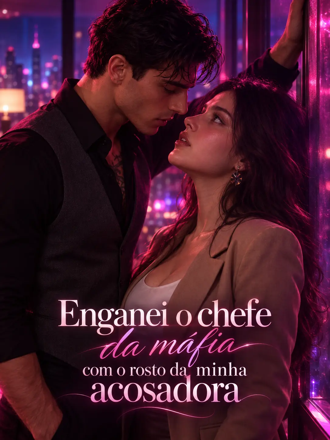 Enganei o chefe da máfia com o rosto da minha acosadora short drama poster