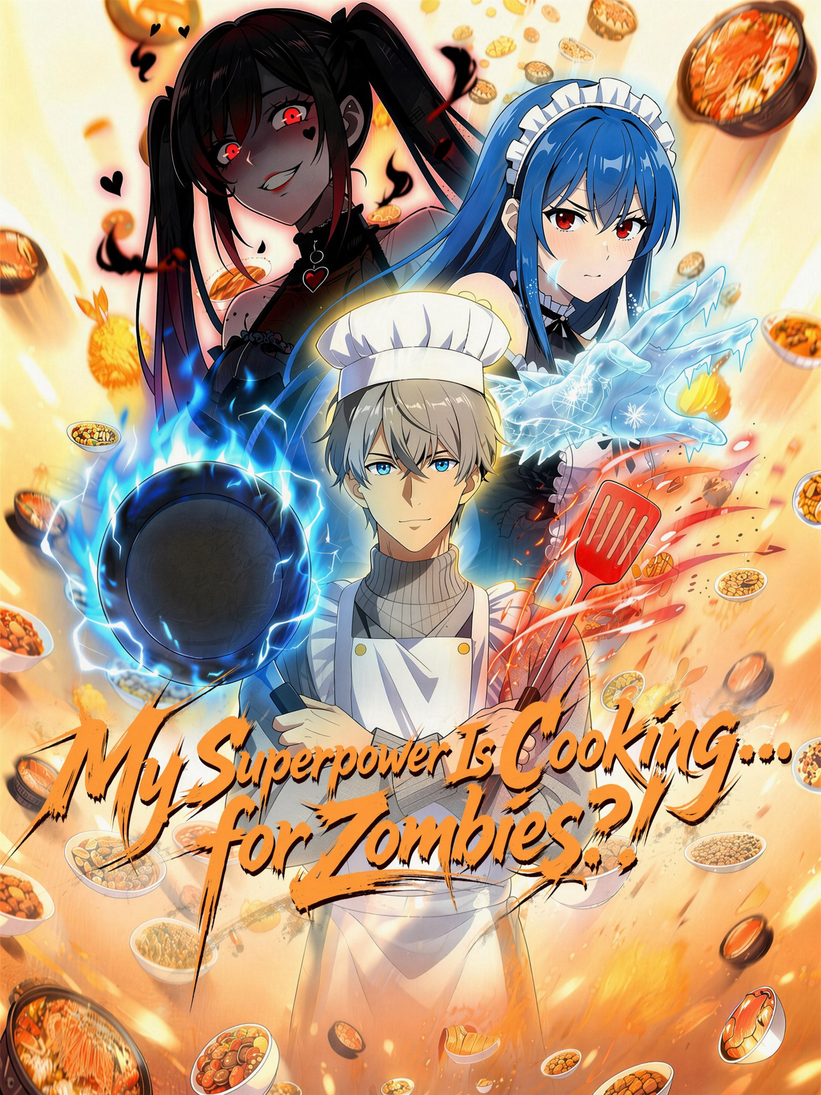 My Superpower Is Cooking... for Zombies?! short drama poster