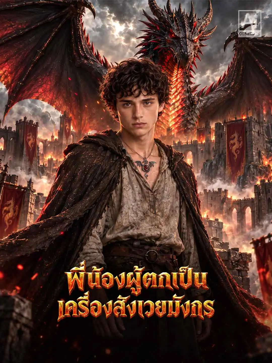 พี่น้องผู้ตกเป็นเครื่องสังเวยมังกร short drama poster