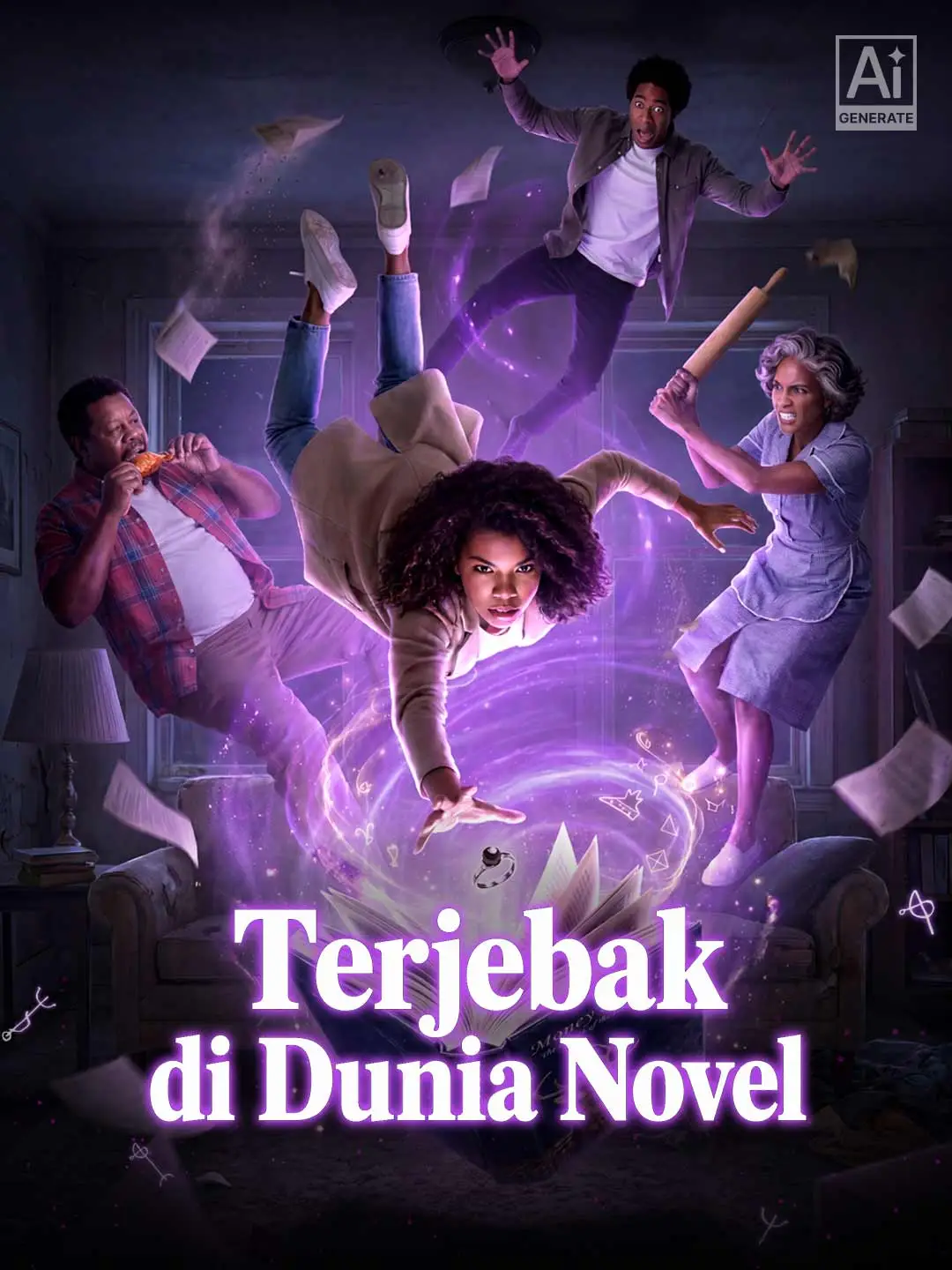 Terjebak di Dunia Novel short drama poster