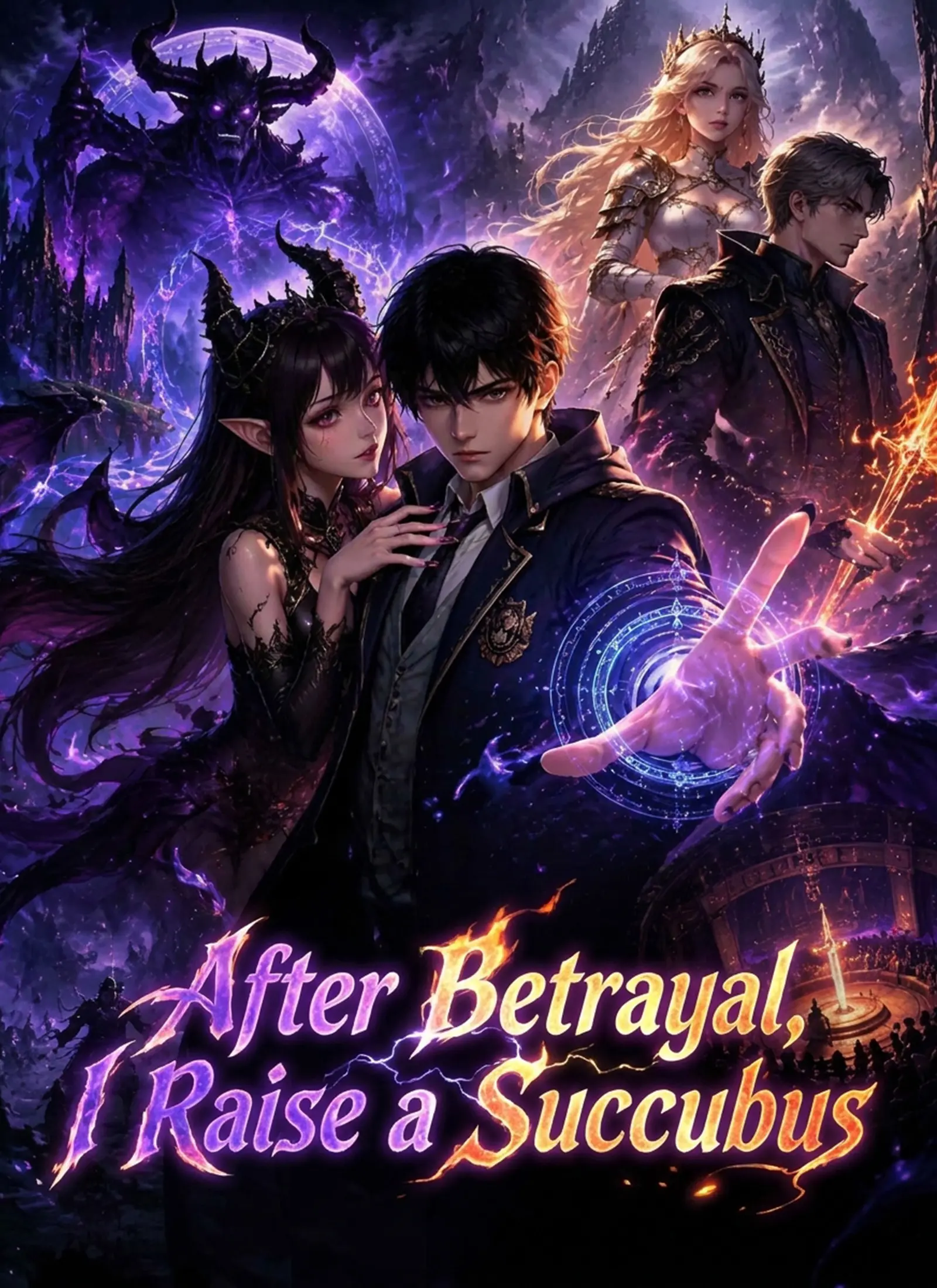 [Dubbed]After Betrayal, I Raise a Succubus short drama poster
