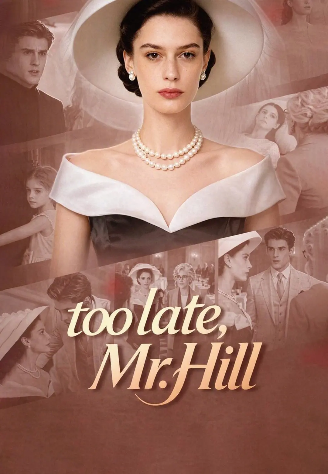 too late，Mr.Hill short drama poster