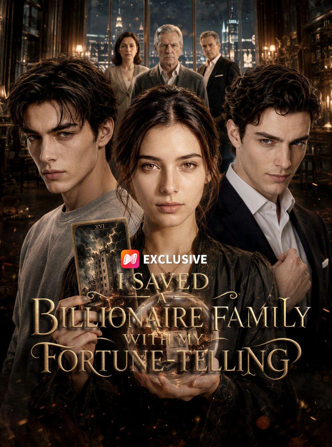 I Saved a Billionaire Family with My Fortune-Telling short drama poster