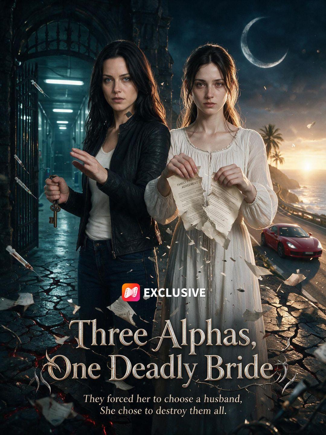 Three Alphas, One Deadly Bride short drama poster