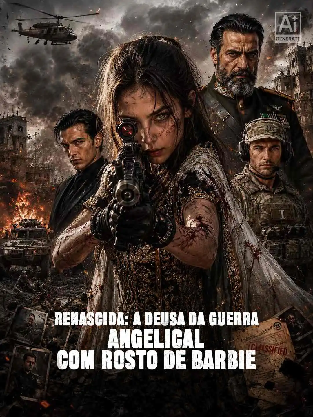 Renascida: A Deusa da Guerra Angelical com Rosto de Barbie short drama poster