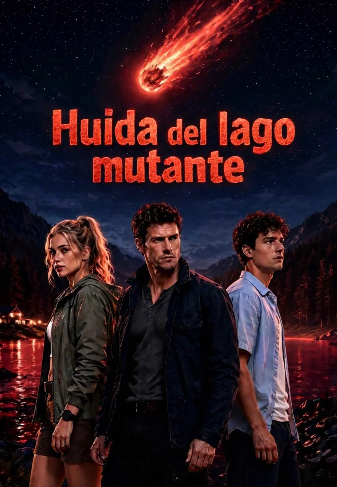 Huida del lago mutante short drama poster