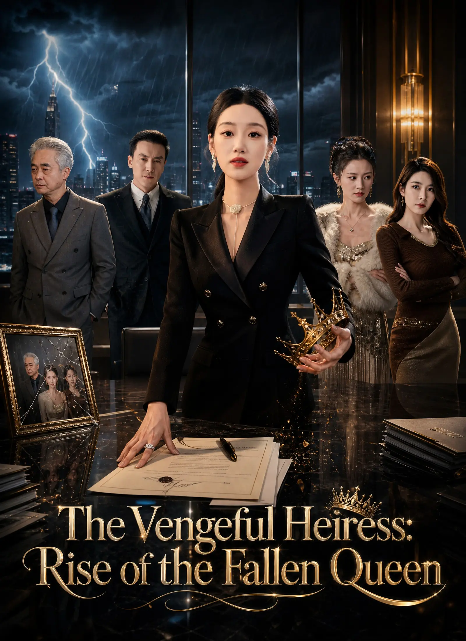[Dubbed] The Vengeful Heiress: Rise of the Fallen Queen short drama poster
