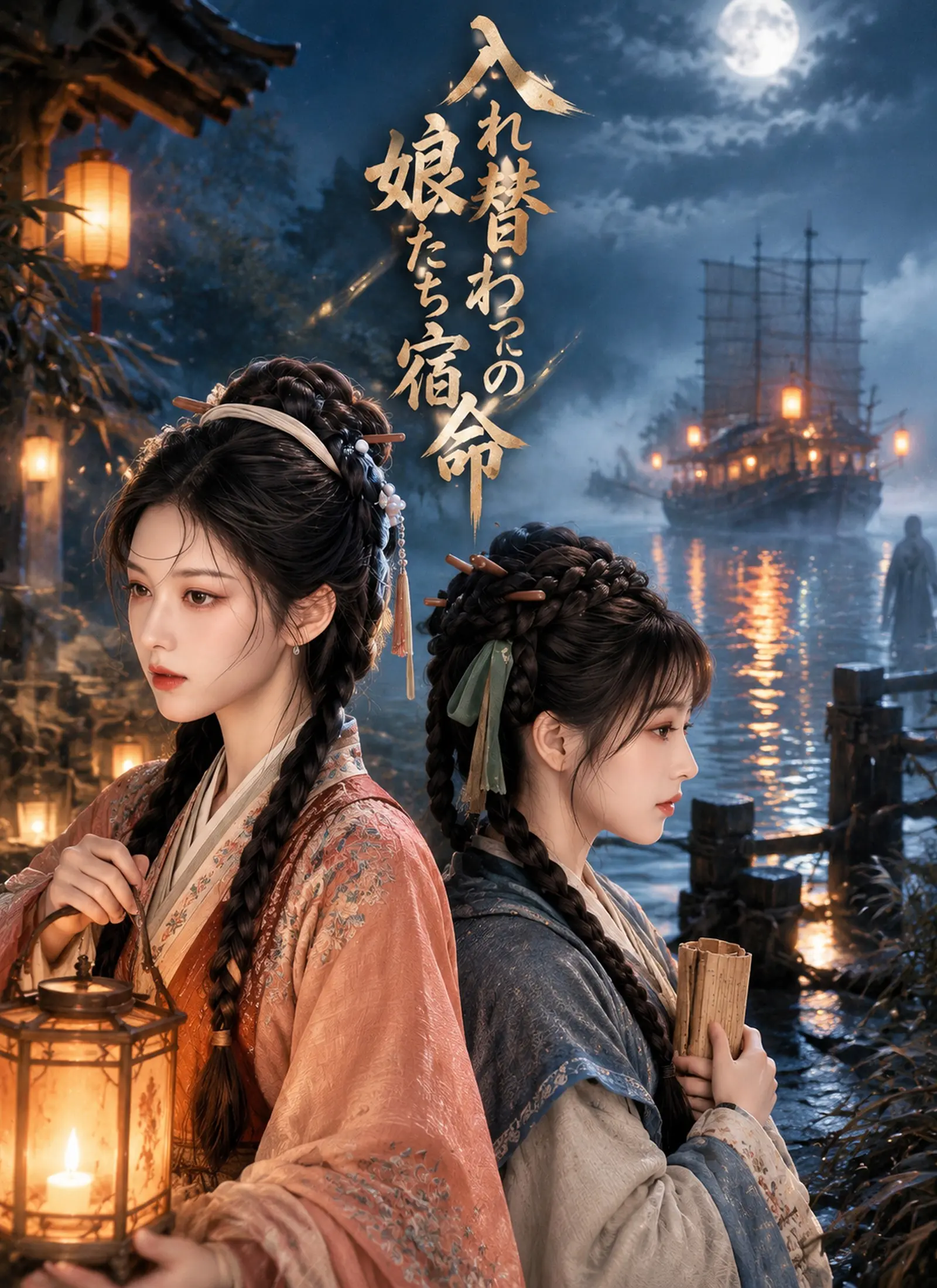 入れ替わった娘たちの宿命 short drama poster