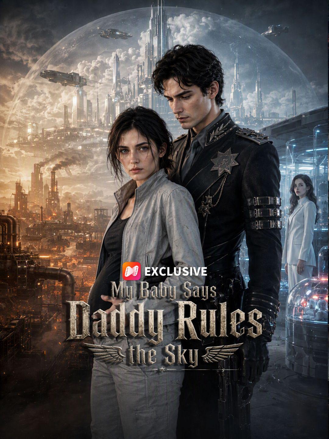 My Baby Says Daddy Rules the Sky short drama poster