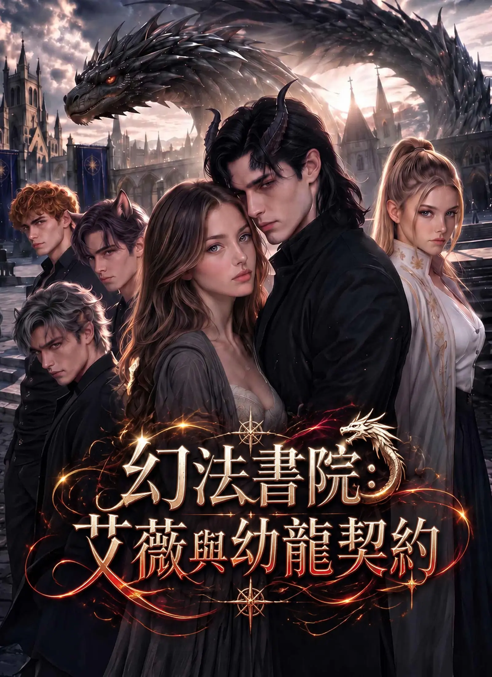 幻法書院：艾薇與幼龍契約 short drama poster