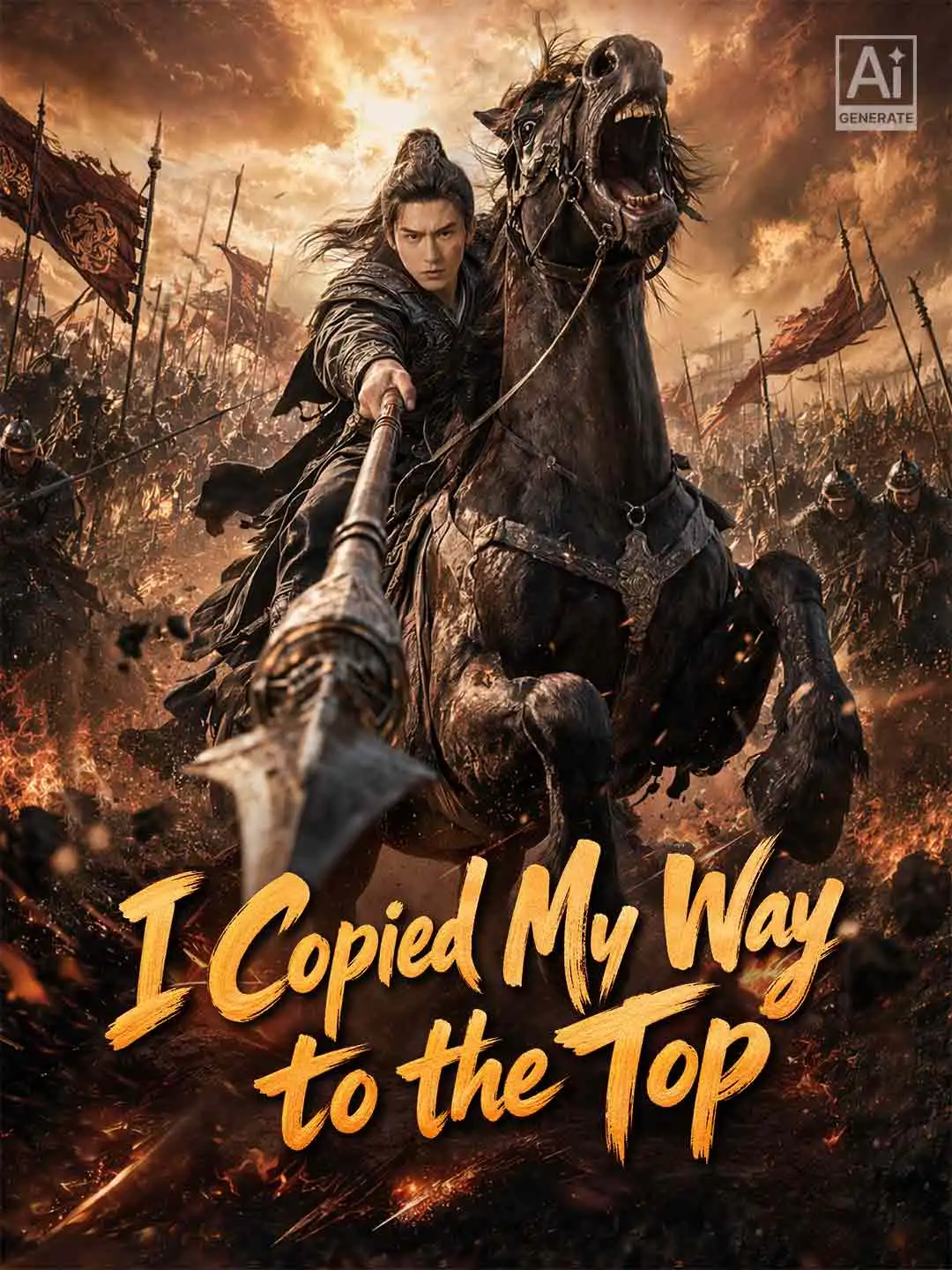 I Copied My Way to the Top short drama poster