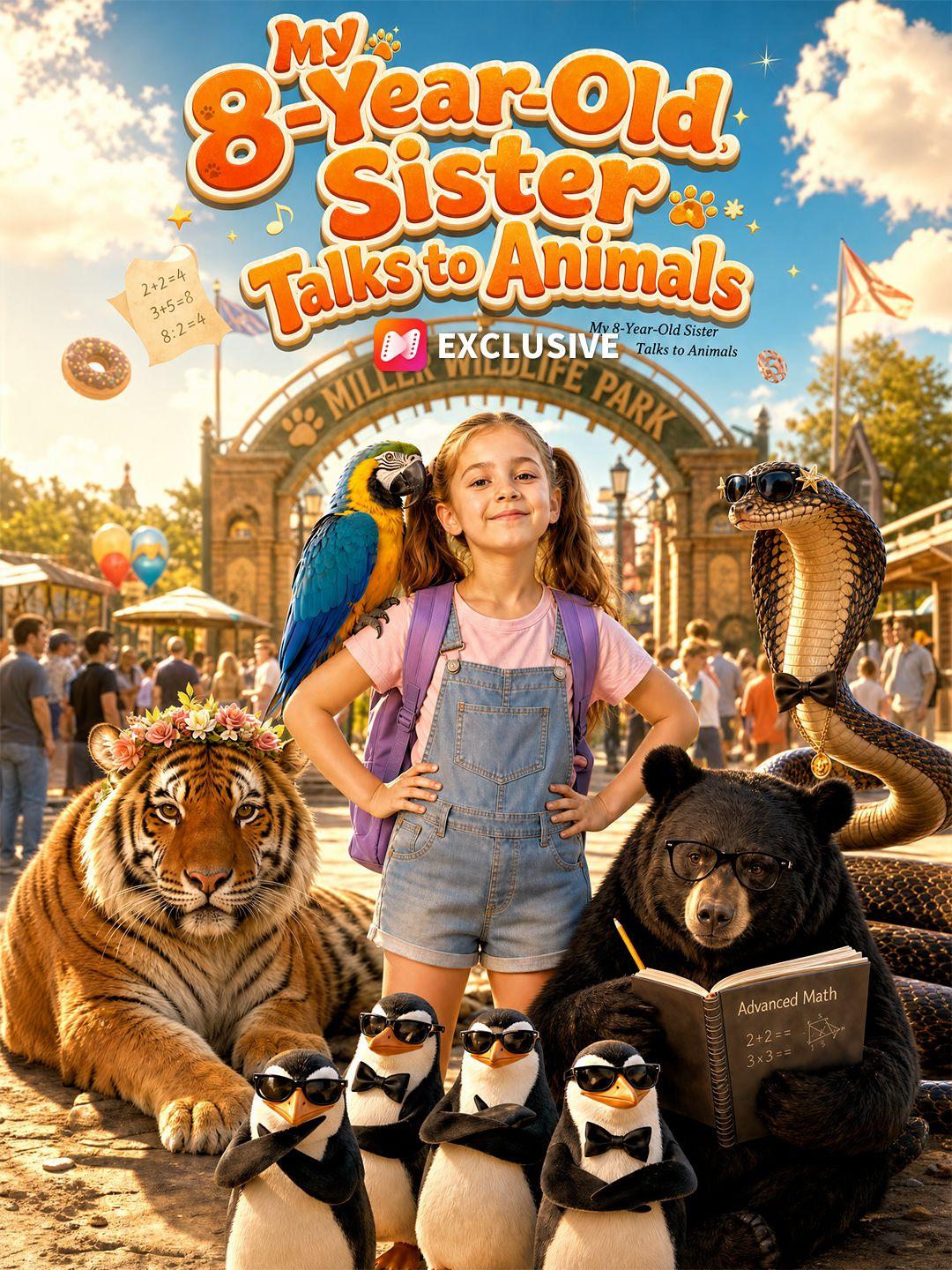 My 8-Year-Old Sister Talks to Animals short drama poster