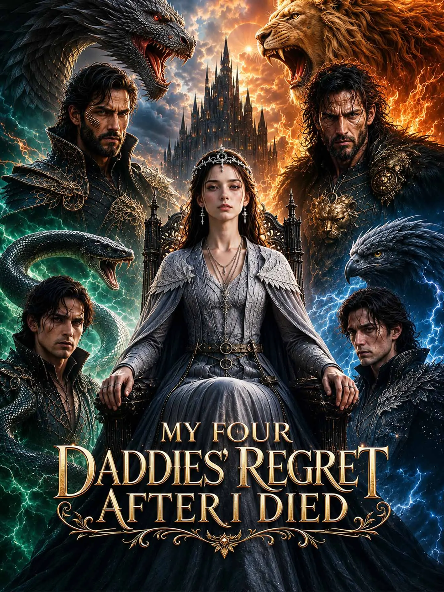 My Four Daddies' Regret After I Died short drama poster