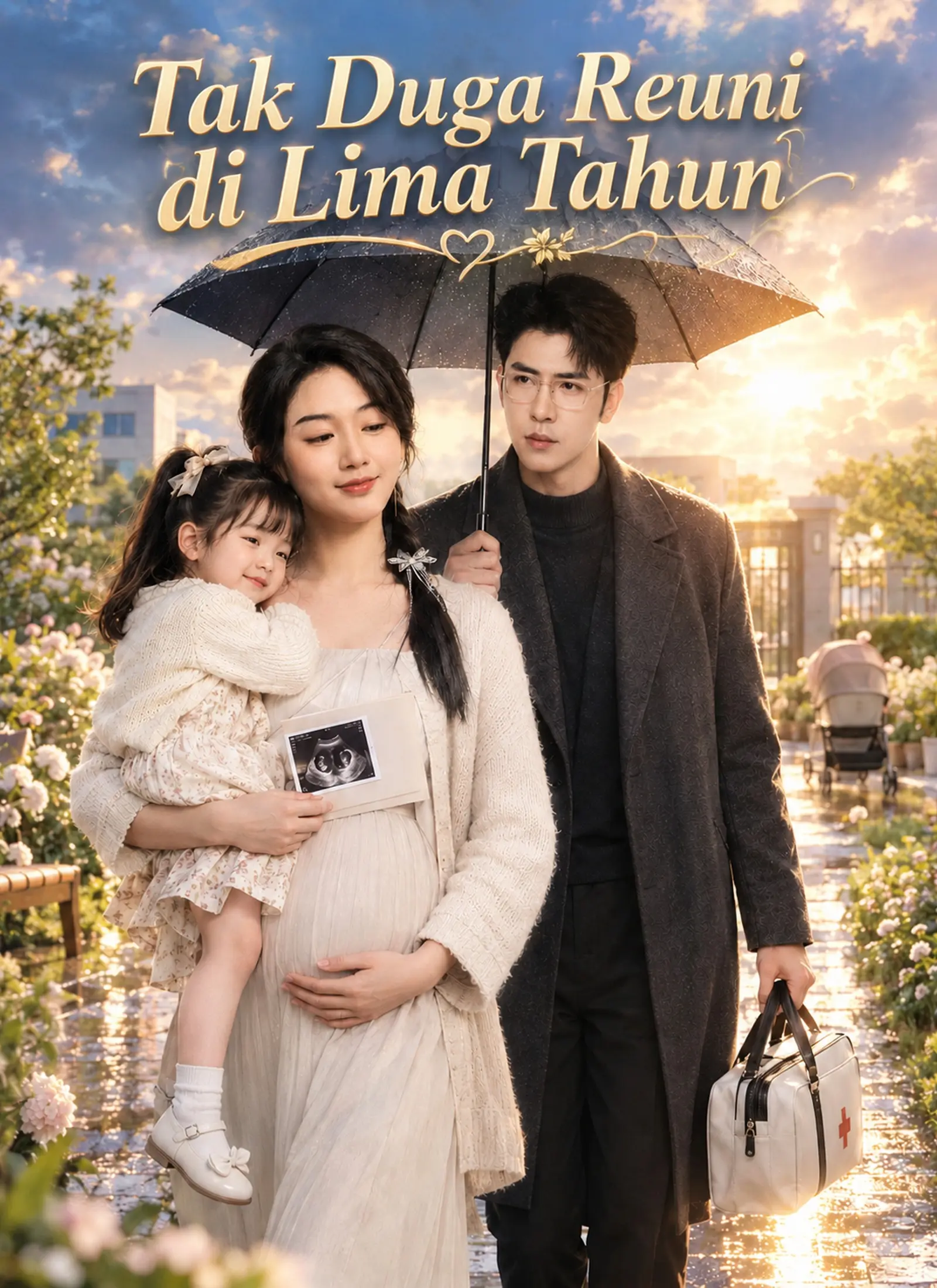 [Dubbing] Tak Duga Reuni di Lima Tahun short drama poster