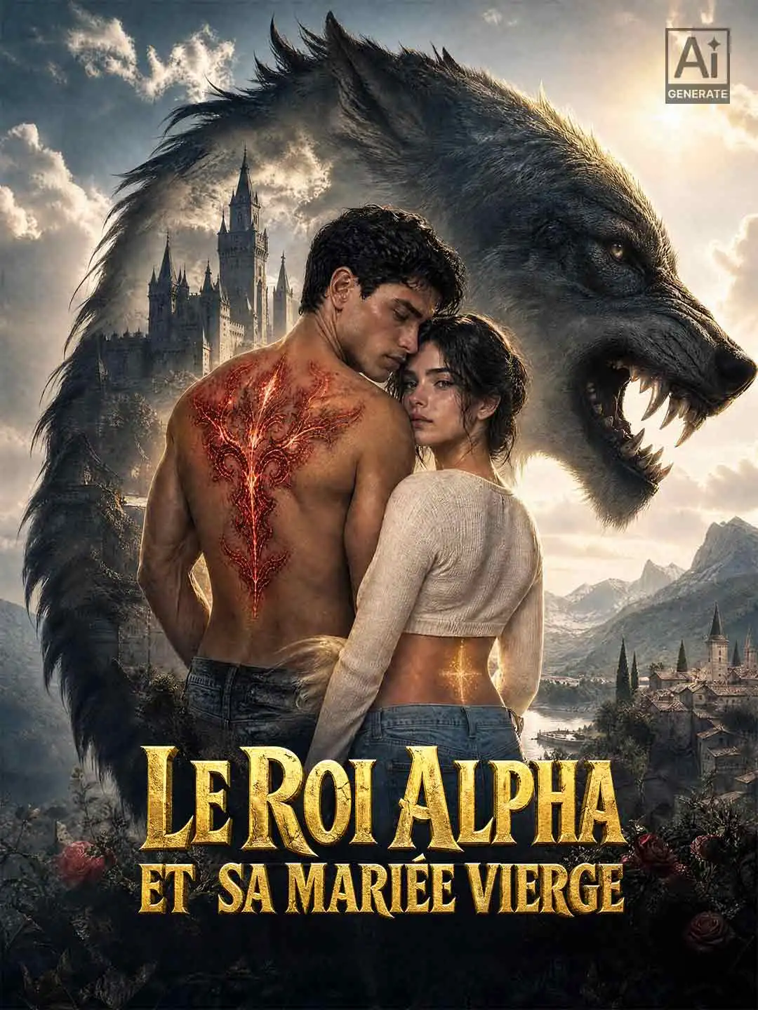 LE ROI ALPHA ET SA MARIÉE VIERGE short drama poster