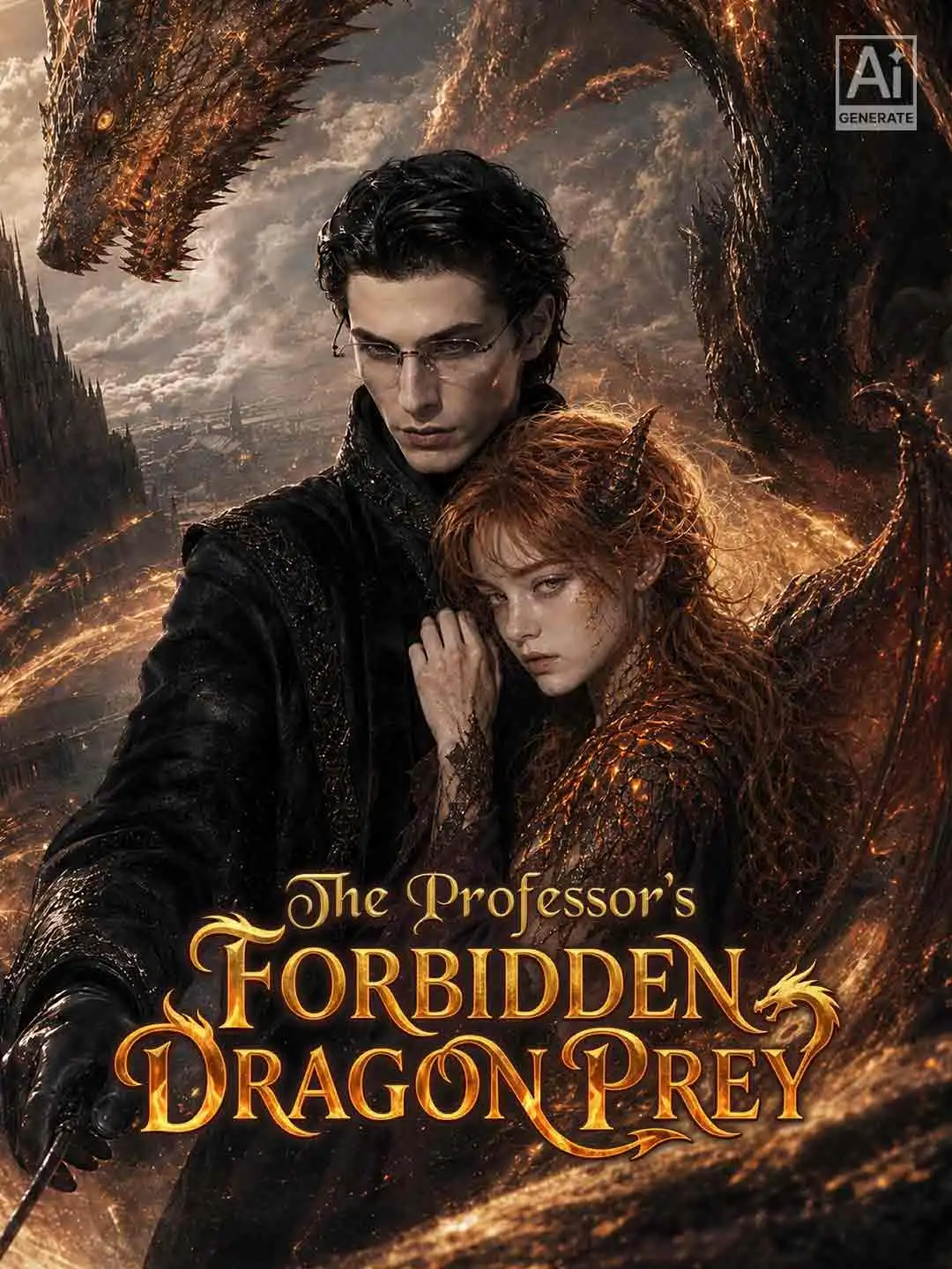 The Professor’s Forbidden Dragon Prey short drama poster