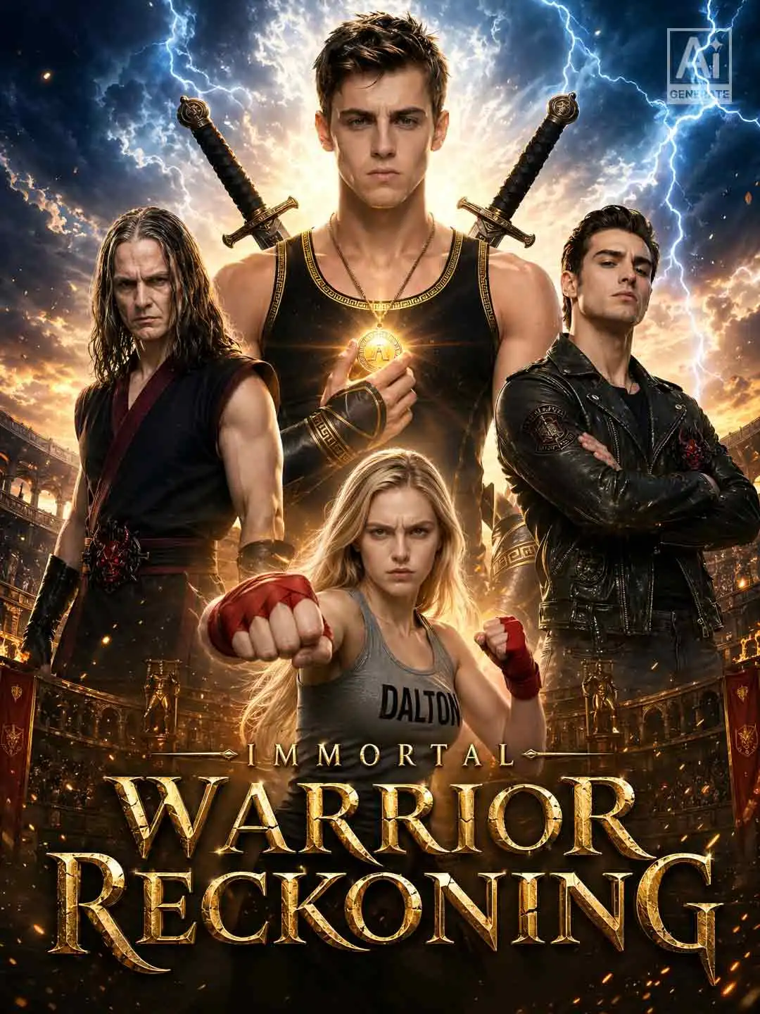 Immortal Warrior Reckoning short drama poster