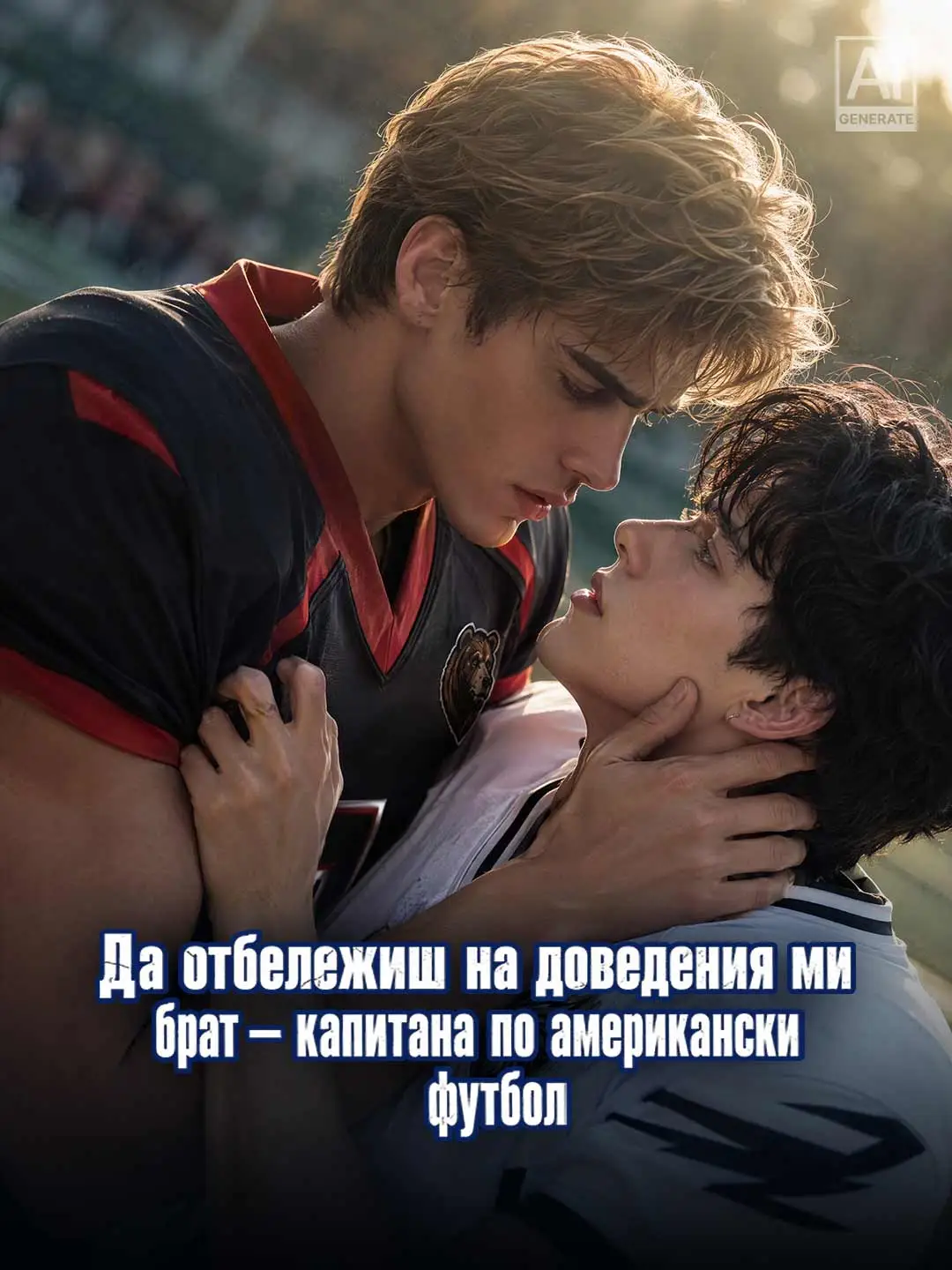 Да отбележиш на доведения ми брат – капитана по американски футбол short drama poster
