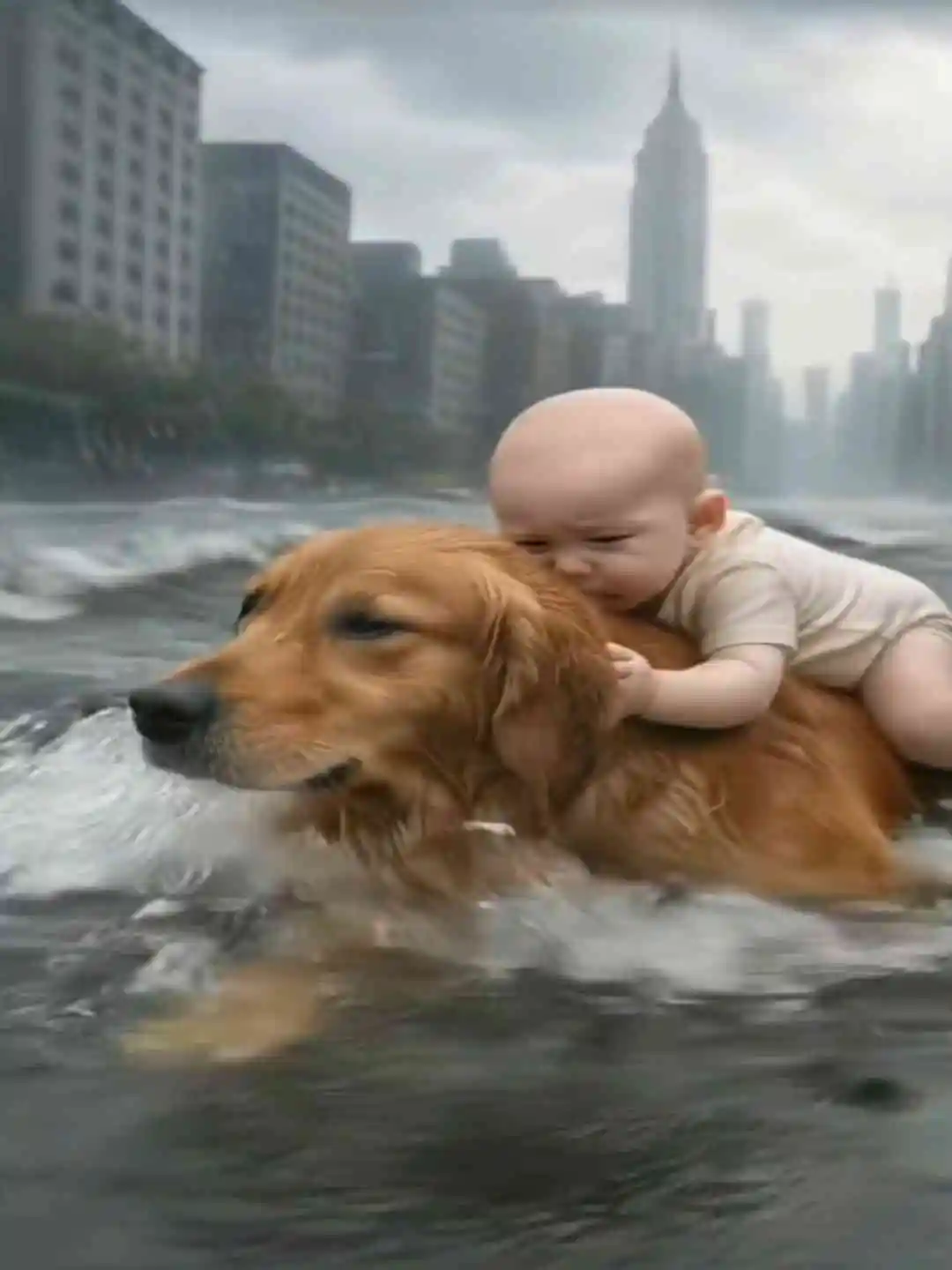 Dog rescue a baby 😱Beautiful story ❤️ short drama poster