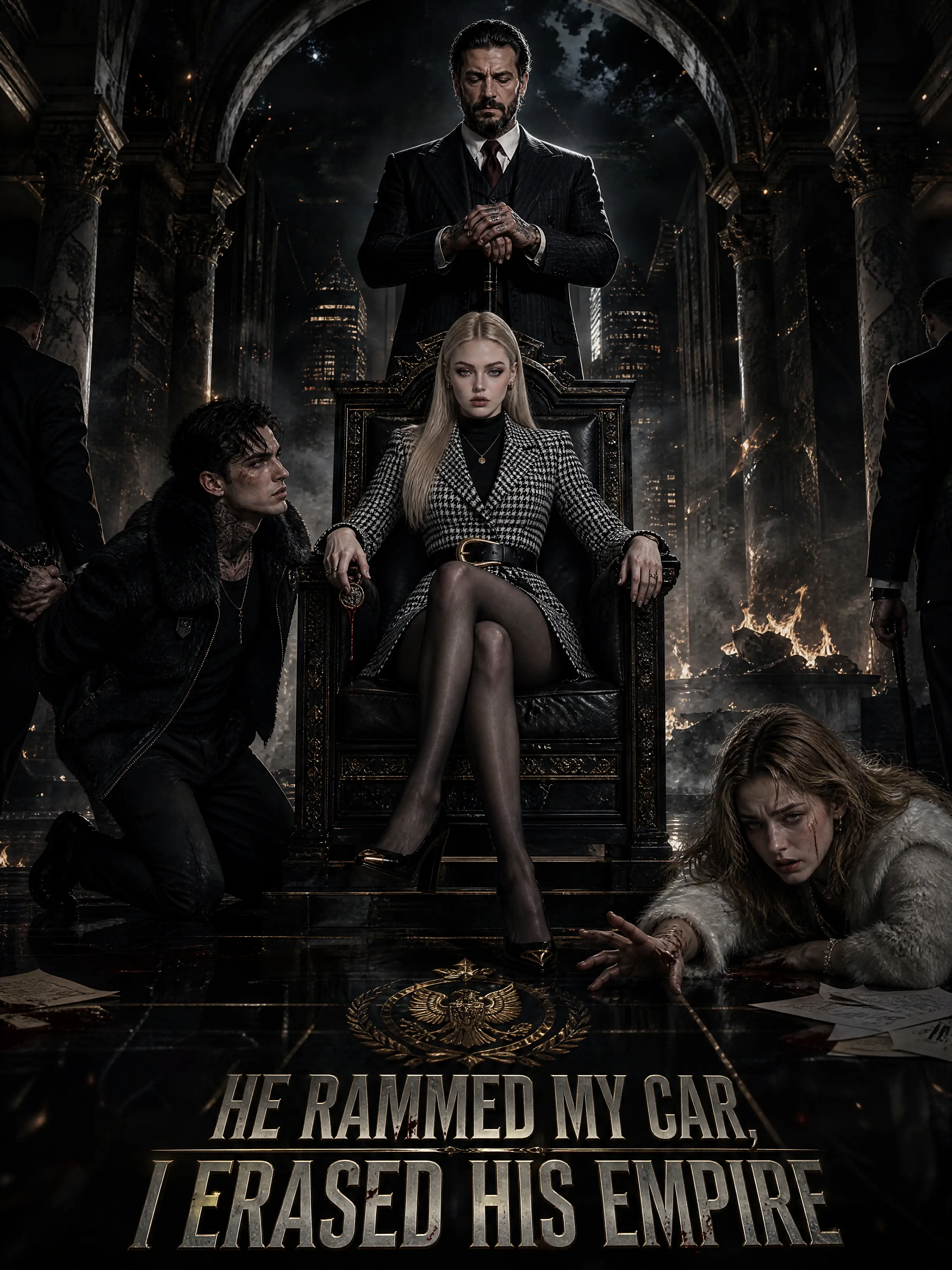 He Rammed My Car, I Erased His Empire short drama poster