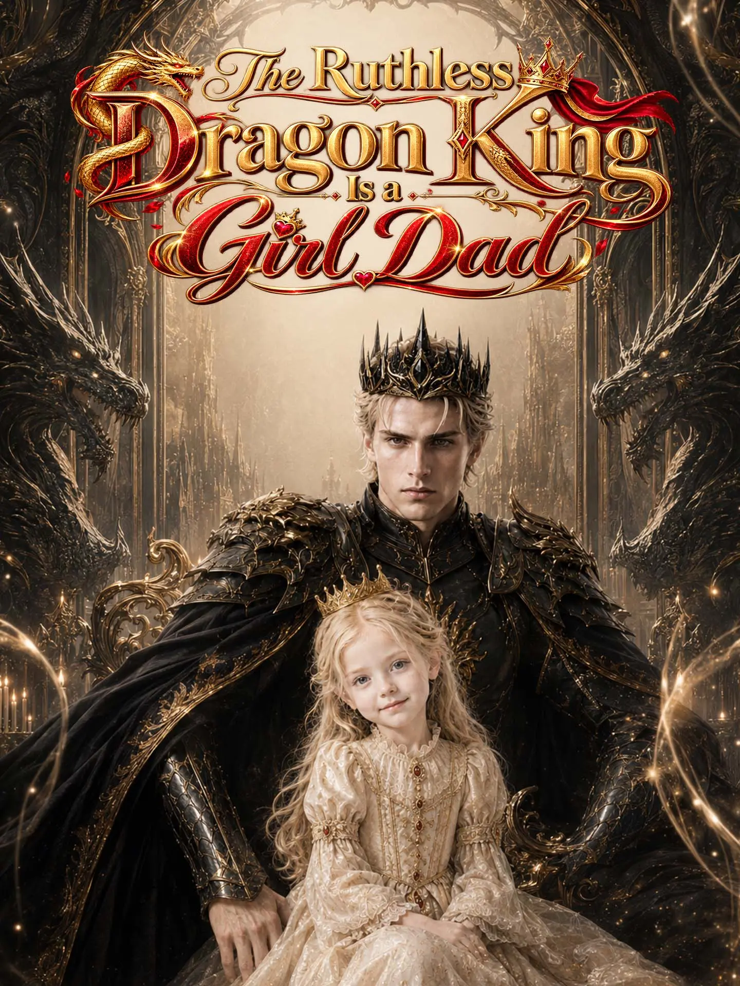 The Ruthless Dragon King Is a Girl Dad short drama poster