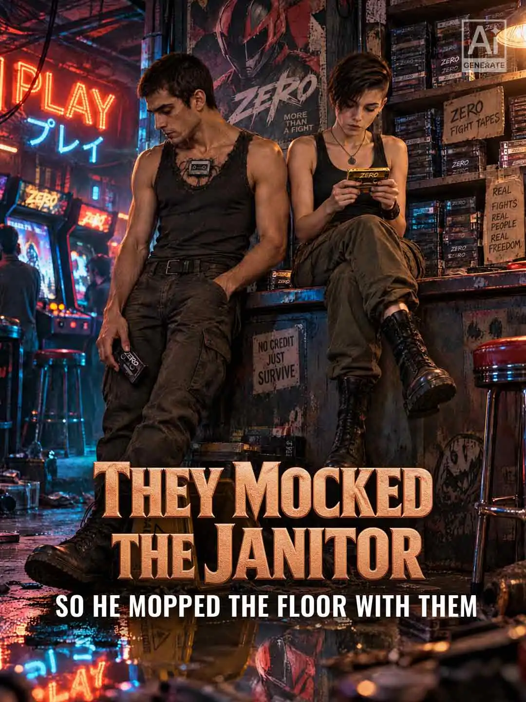 They Mocked the Janitor, So He Mopped the Floor with Them short drama poster