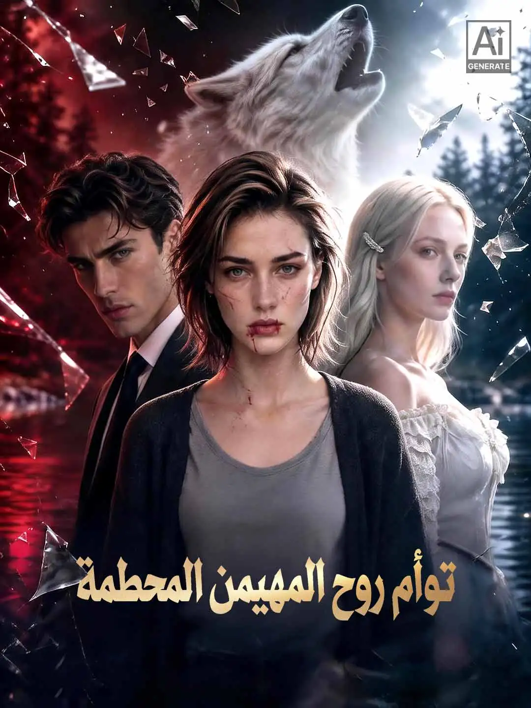 توأم روح المهيمن المحطمة short drama poster