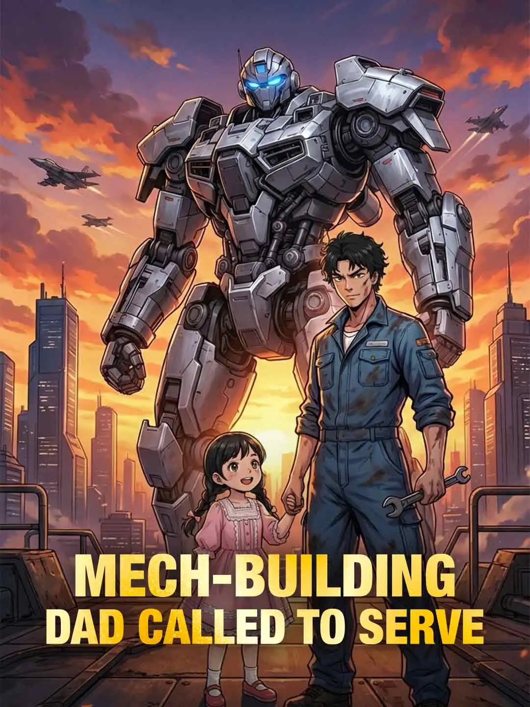 Mech‑Building Dad Called to Serve (English-dubbed) short drama poster