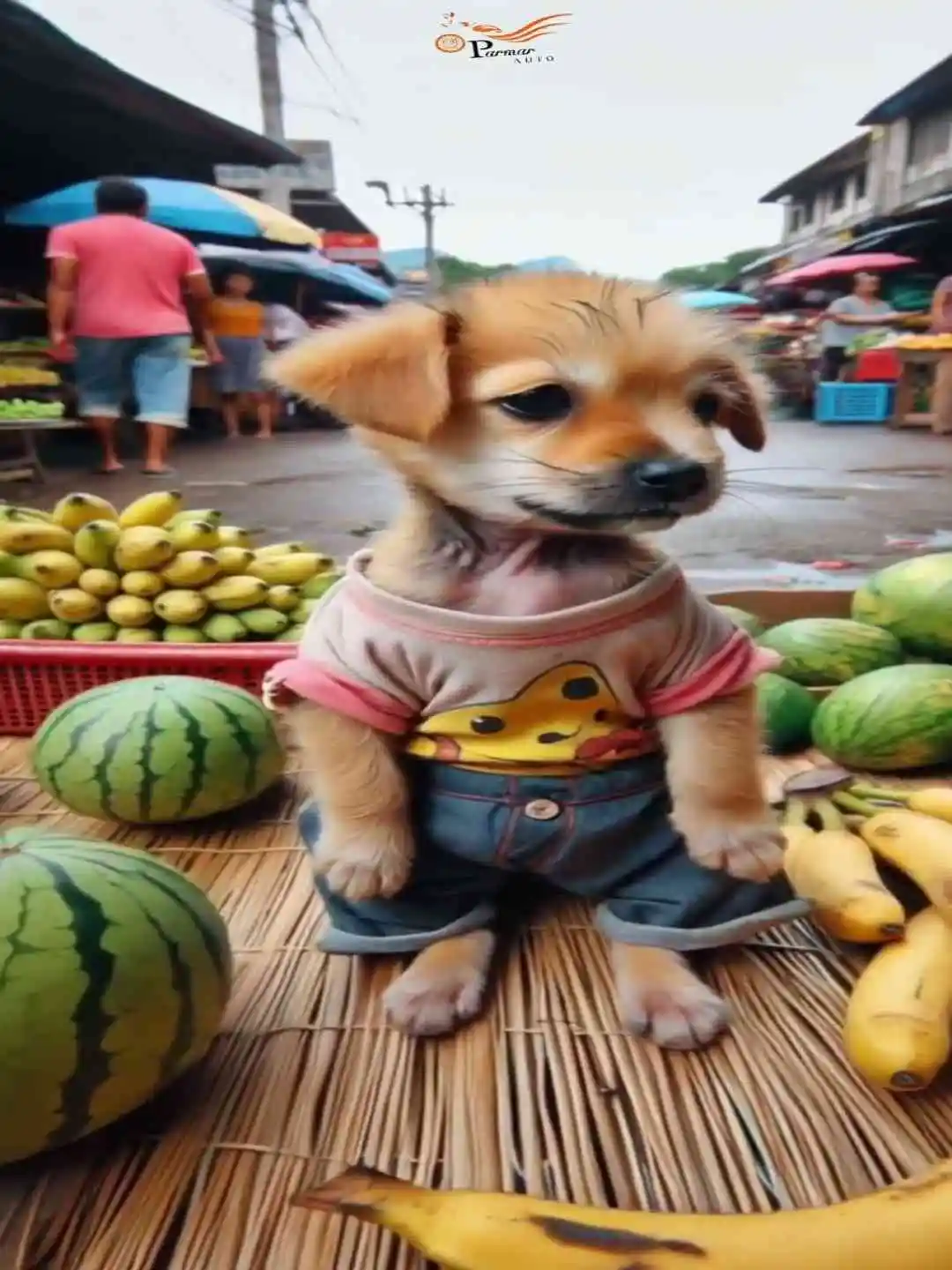 AI video dog video short drama poster