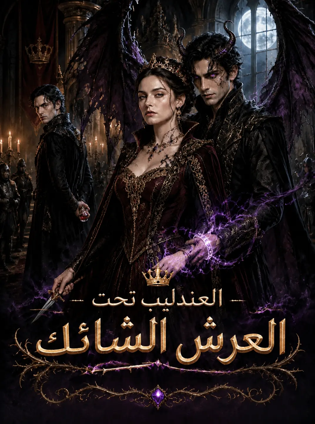 العندليب تحت العرش الشائك short drama poster
