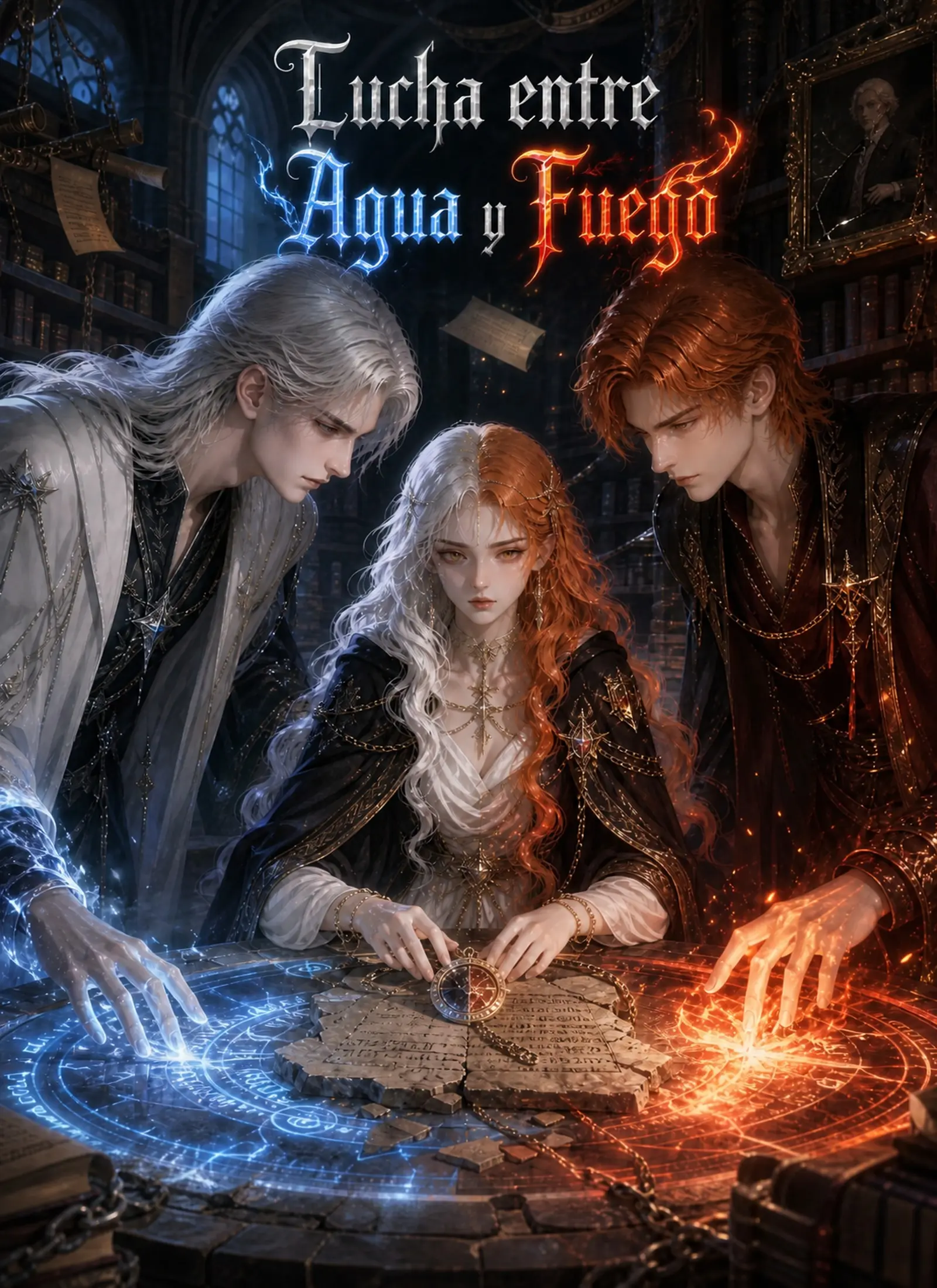 Lucha entre Agua y Fuego short drama poster