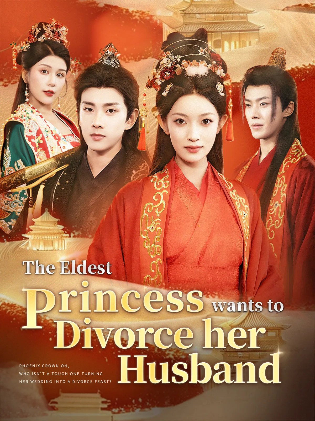 The eldest princess wants to divorce her husband short drama poster