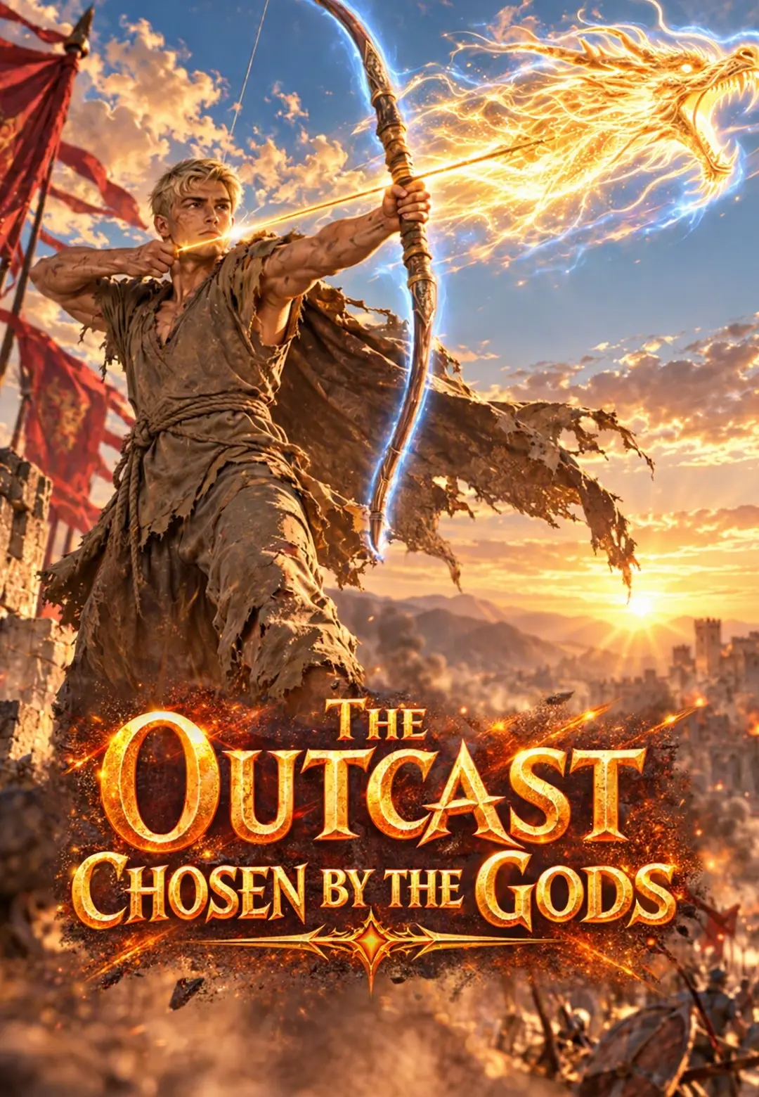 The Outcast Chosen by the Gods short drama poster