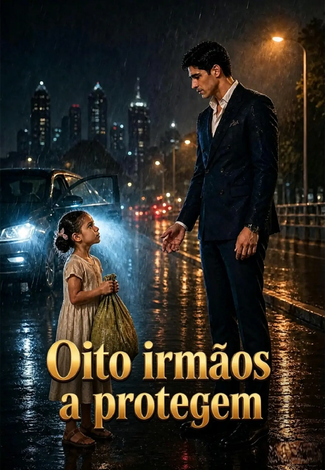 Oito irmãos a protegem short drama poster