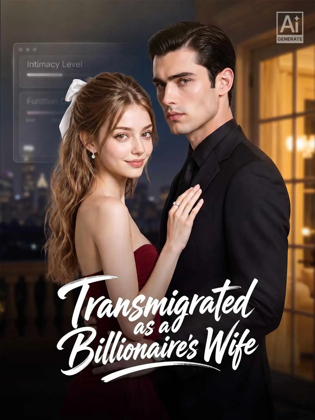 Transmigrated as a Billionaire's Wife short drama poster