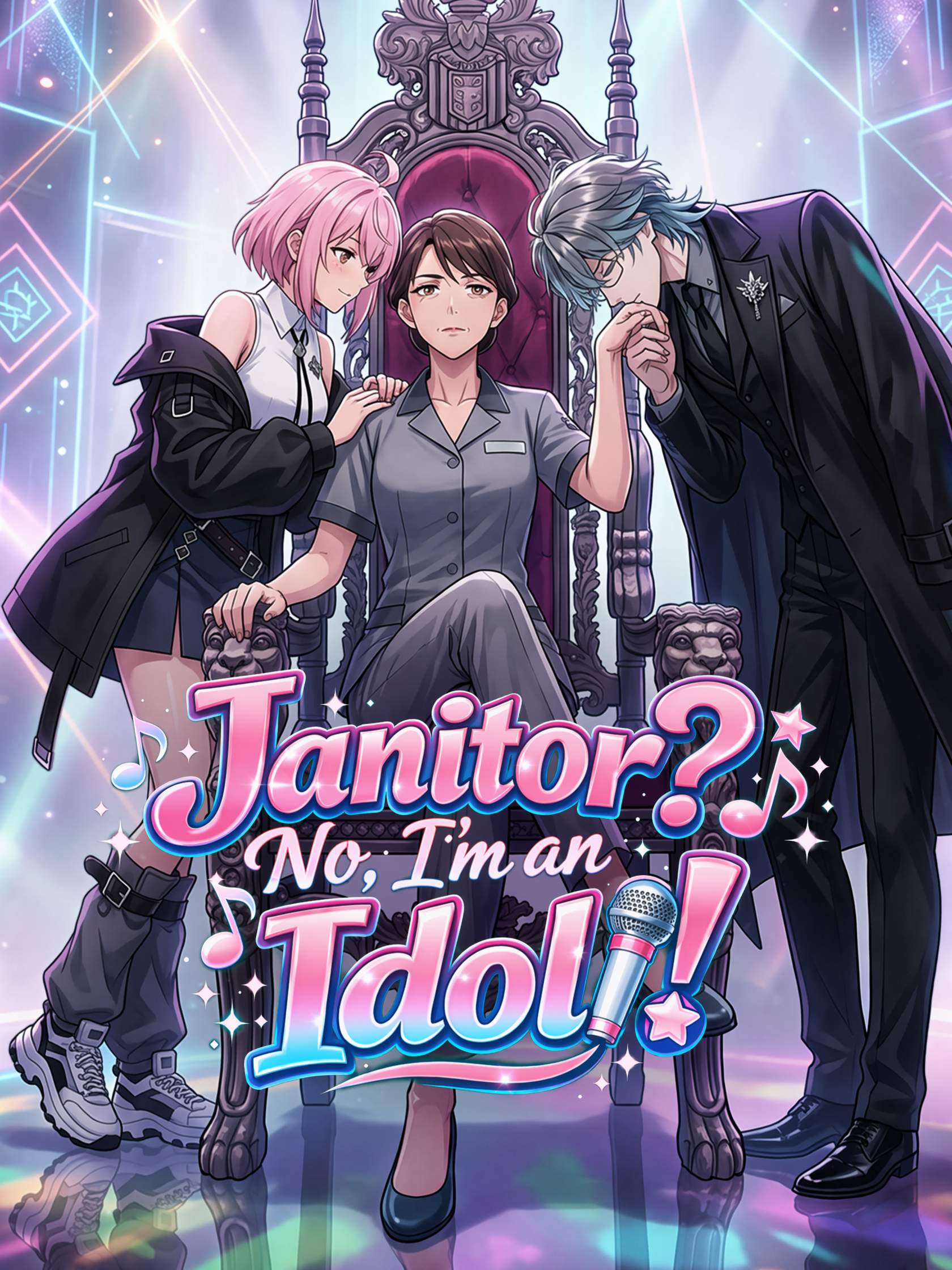 Janitor? No, I'm an Idol! short drama poster