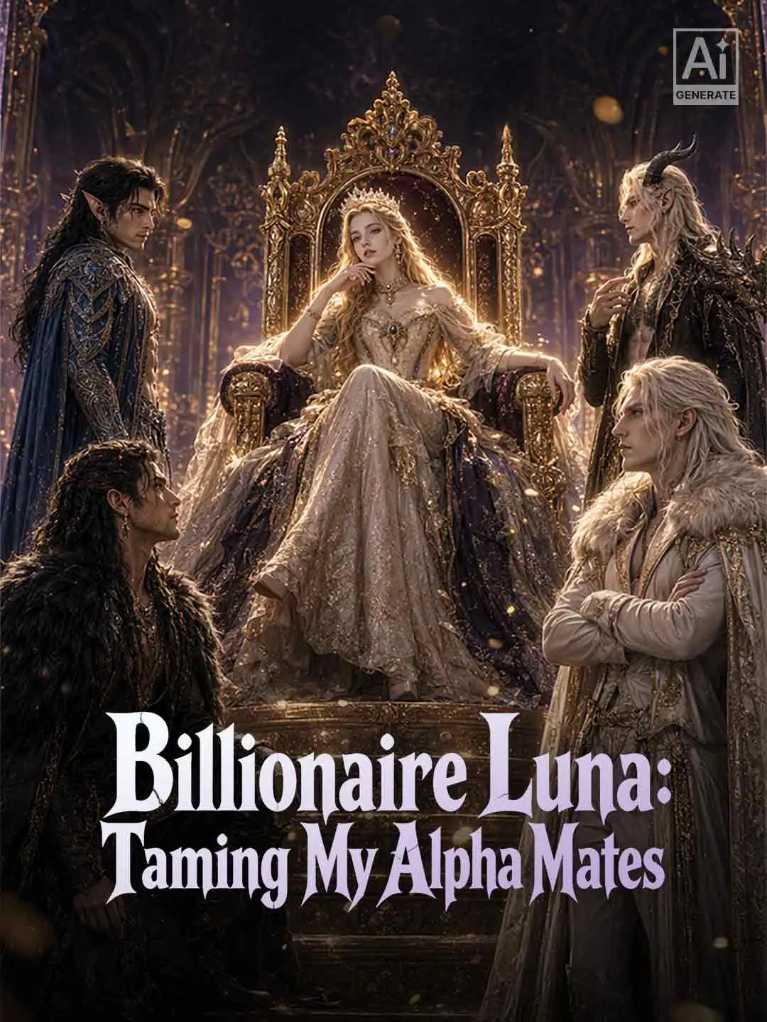 Billionaire Luna: Taming My Alpha Mates short drama poster